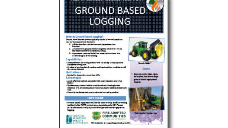 Harvesting Method Fact Sheet – Traditional Ground Based Equipment