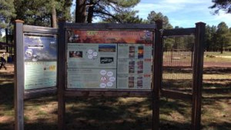 Kiosk Installed at Ft Tuthill County Park